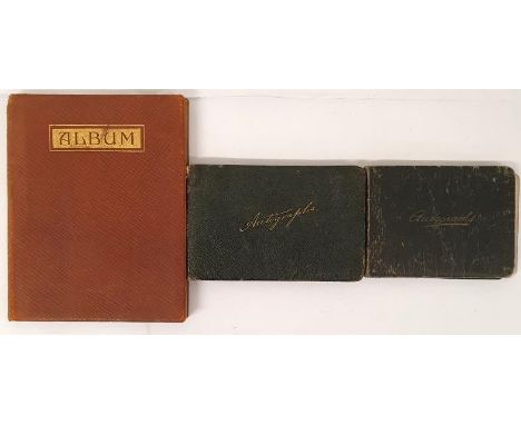 Manuscript Romantic phrases and sayings early 1900's with some pencil sketches and colour sketches (3) 