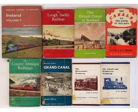 Irish Canals and Railways: The Grand Canal of Ireland by Ruth Delany, 1973; Portrait of the Grand Canal by Gerard D'Arcy, 196