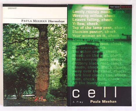 Paula Meehan; Dharmakaya, Signed first edition, first print PB, Carcanet 2000 Cell, Signed first edition, first print PB, a p