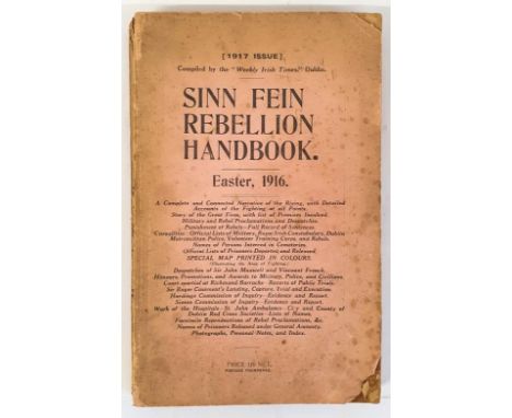 Sinn Féin Rebellion Handbook For Easter 1916, (1917 Issue) in original wrappers