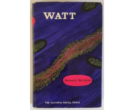 Samuel Beckett. Watt. Paris. Olympia Press. 1958. Attractive pictorial d.j. Rare first trade edition. 