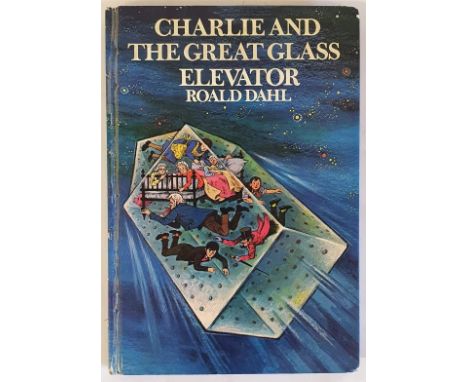 Roald Dahl - CHARLIE AND THE GREAT GLASS ELEVATOR. Published by George Allen &amp; Unwin, 1973. First UK Edition, First Print