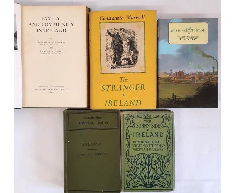 The Sunny Side of Ireland. How to See it by O’Mahony for Great Southern &amp; Western Railway. Circa 1900. Natural History by