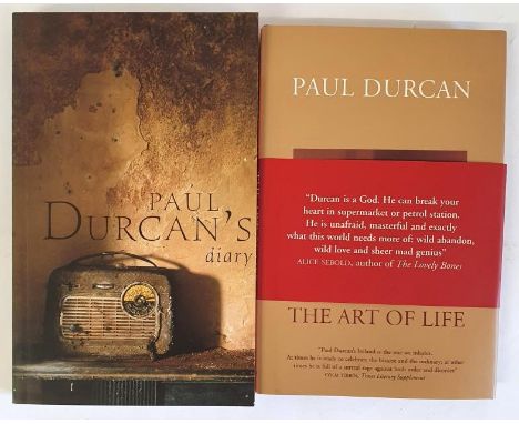 Paul Durcan; Paul Durcan’s Diary, Signed first edition PB, New Island 2003; The Art of Life, Signed and dedicated first editi