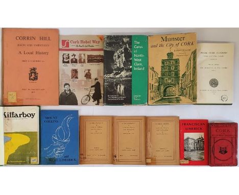 Cork/Clare/Limerick: Cork and South-West Ireland Illustrate Guide Book, Ward L with folding map; ocl and Co, with Folding map