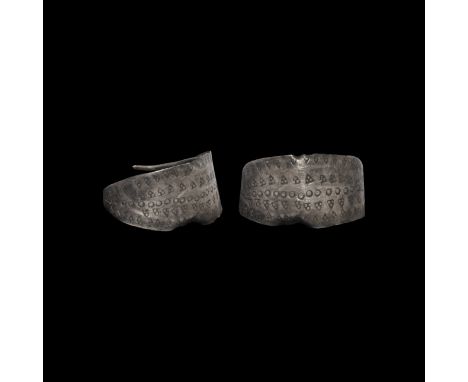 10th-12th century AD. A ribbed finger-ring of Lehtosalo-Hilander's Type III, the central rib D-shaped in section; decoration 