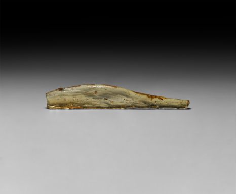 3 million years BP. A piece of polished copal containing several insects, including a beetle, and other inclusions.   25 gram