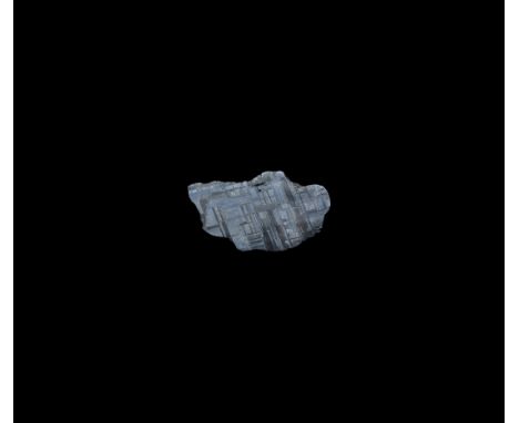 Found 1906 AD. A sawn and polished section of the Muonionalusta meteorite with well-developed Widmanstatten crystallisation p