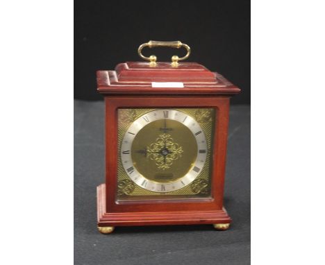 Hermle Quattro-phon quartz mantel clock, 23cm high