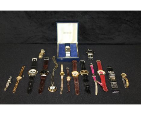 Wristwatches, to include examples by Seiko, Swatch, LImit, Rotary, Accurist, Sekonda etc. (qty)