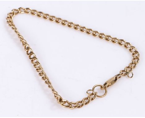 9 carat gold bracelet, 5.5 grams