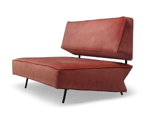 Ico Parisi (Italian 1916-1994), a unique sofa, commissioned for a private residence in Como, Italy  c.1954-1955,upholstered i