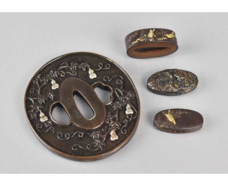 JAPAN EDO Period (1603 - 1868) Tsuba Provenance: Gaston-Louis