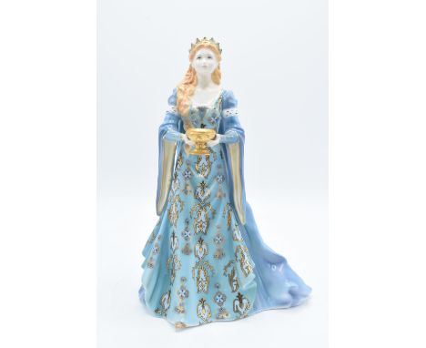 Royal Worcester limited edition figure Chalice of Love CW549. In good condition without any obvious damage or restoration, we