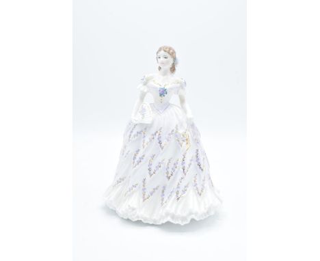 Royal Worcester limited edition figure The Last Waltz. In good condition without any obvious damage or restoration, height 21