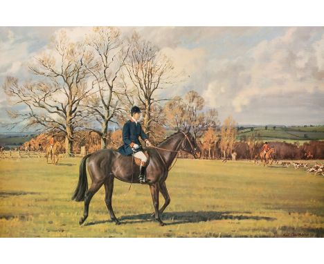 After Neil Cawthorne (born 1936)/The Quorn Hunt at the Prince of Wales Covert/signed limited edition print 309/500, 43cm x 64
