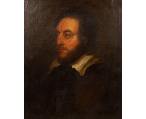 After Rubens, early 19th Century/Portrait of Thomas Howard, 2nd Earl of Arundel/half-length, wearing a black coat with white 