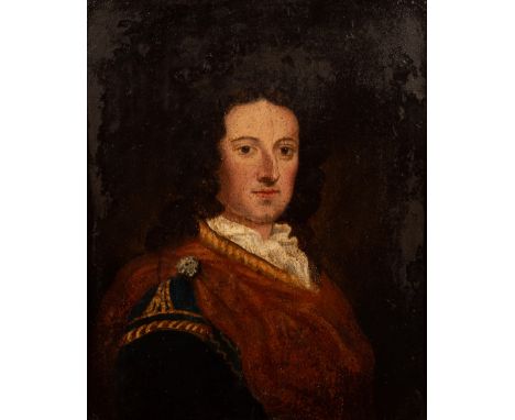 English School, 18th Century/Portrait of William of Orange/half-length/oil on panel, 25cm x 21.5cm CONDITION REPORT: Conditio