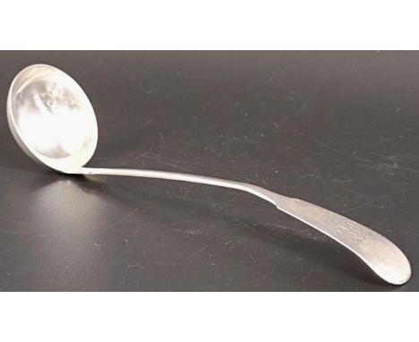 An early George IV silver sauce ladle, Newcastle 1827, 29.6 g