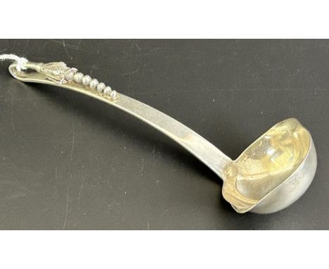 A Mexican silver Georg Jensen style sauce ladle, 1.6 ozt