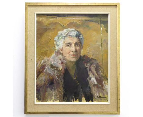 Portrait, 37 x 46 cm.