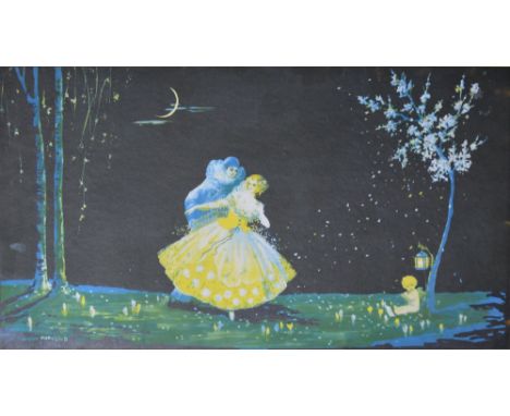 After Mary Gold, The Love Melody, colour print 25x 46cm, and other Mary Gold colour prints [8]