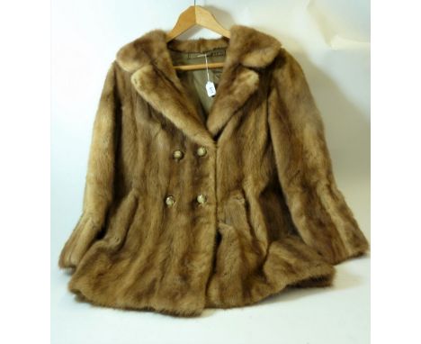 A vintage mink fur jacket 