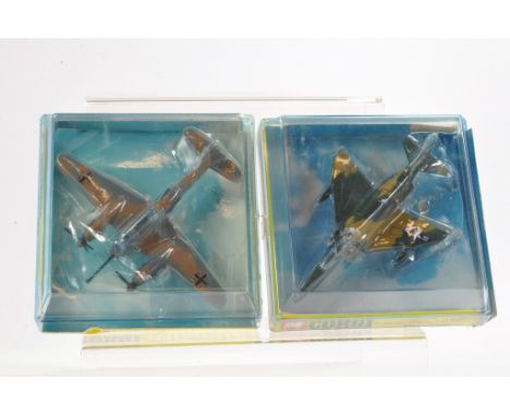 Corgi Duo of Aircraft comprising No. 1316 McDonnell Douglas Phantom plus No. 1311 ME410. Both look to be without fault in ori