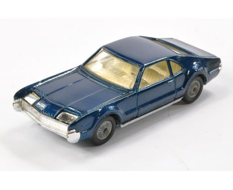 Corgi No. 264 Oldsmobile Toronado. Petrol blue. Excellent with only the odd speck. 