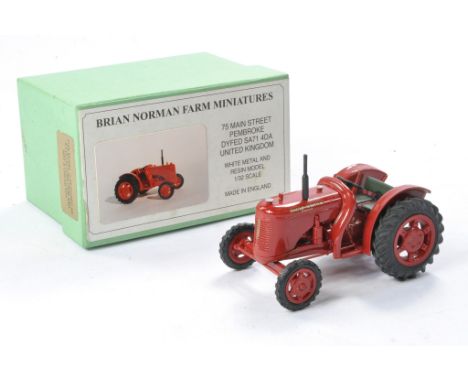 Brian Norman 1/32 Hand Built farm issue comprising no. FM05 David Brown Cropmaster Tractor. Looks to be excellent and without