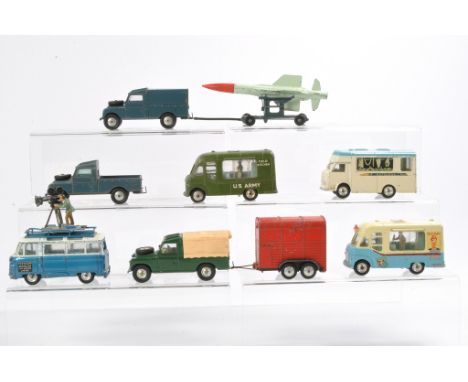 A group of loose Corgi Diecast. Seven (including combination) issues as shown. Some notable signs of playwear. 