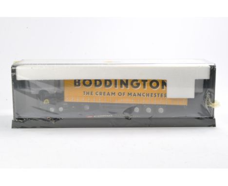Corgi Model Truck Issue comprising No.75202 ERF Curtainside in the livery of Boddingtons. Looks to be excellent and without f