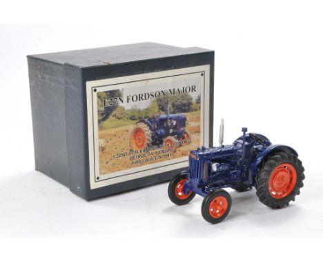 Megs Models 1/32 Hand built farm issue comprising Fordson Major E27N Tractor with Lighting and Petrol Engine. Looks excellent