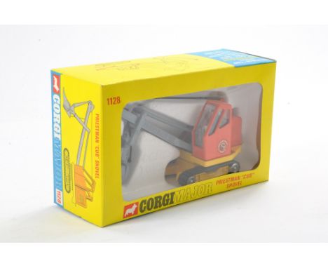 Corgi No. 1128 Priestman Cub Shovel. Excellent with no obvious sign of wear in excellent box. Ex Shop Stock. 