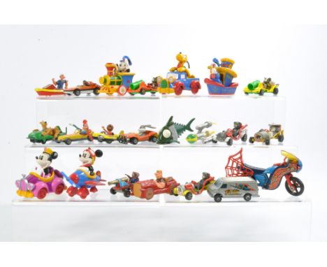 A group of TV Related diecast from mostly Corgi including Disney and other related themes. 