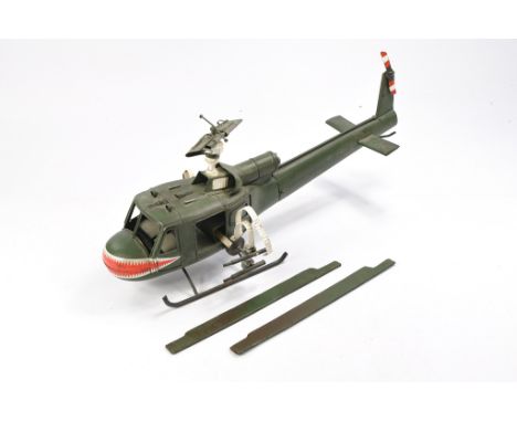 Large Scale US Army - Vietnam Theme Bell Military Helicopter. 