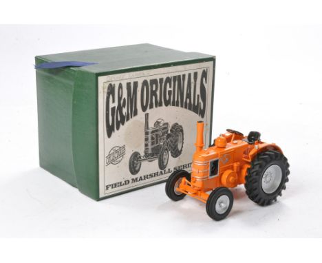 G&amp;M Originals 1/32 Hand Built issue comprising Field Marshall Series 3 Tractor. Limited Edition is excellent with origina