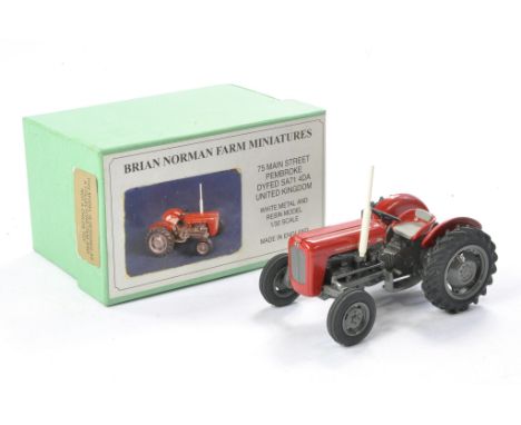 Brian Norman 1/32 Hand Built farm issue comprising no. FM08 Massey Ferguson 35 3 cylinder Tractor. Looks to be excellent and 