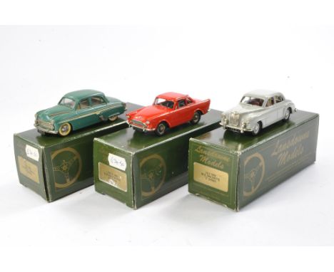 Lansdowne Models X 3 Comprising Of Ld.2 1957 Vauxhall Cresta 'E' Series, Ld.3 1956 M.G Magnette 'Z' Series, LDM 11 1963 Sunbe