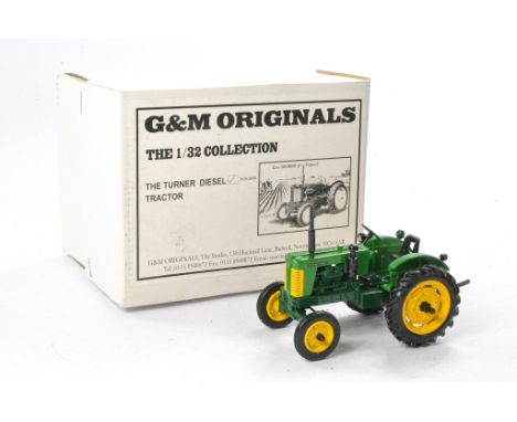 G&amp;M Originals 1/32 Hand Built issue comprising Turner Yeoman Tractor. Limited Edition is excellent with original box. 