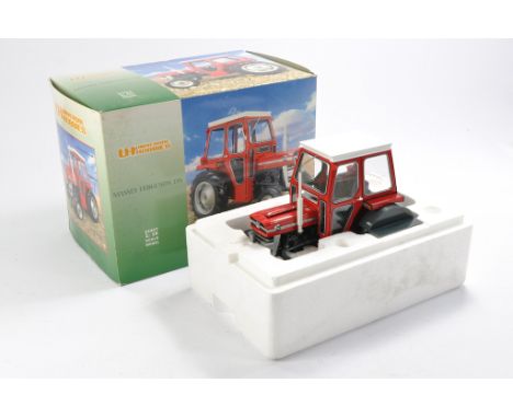 Universal Hobbies 1/16 Massey Ferguson 135 (with Cab) Tractor. Looks to be complete without obvious sign of fault in original