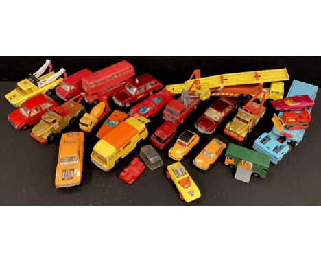 Diecast Vehicles - Corgy, Dinky, Matchbox toys etc inc Scammell Articulated trailer wagon, Car Transporter, Jeep FC150, Super