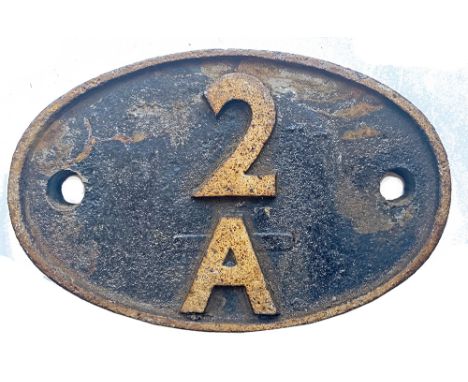 Shedplate 2A RUGBY 1948 - 1963 then TYSELEY until 1966. Unrestored.