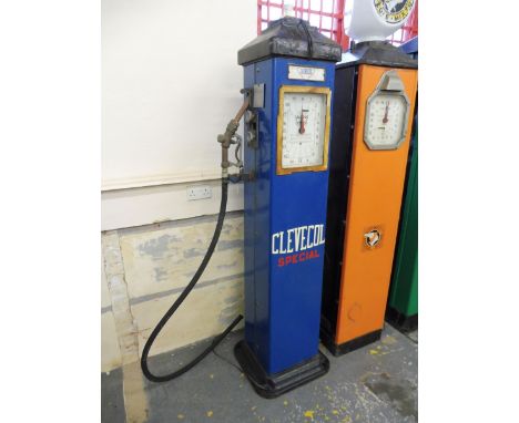 A Bowser electric petrol pump restored many years ago in Clevecol livery.