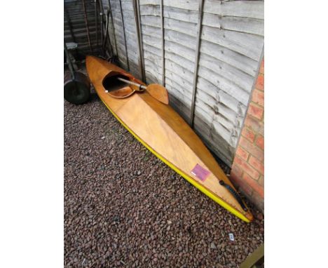 Vintage canoe