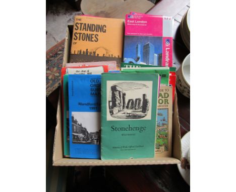 Collection of Ordnance Survey maps &amp; guide books