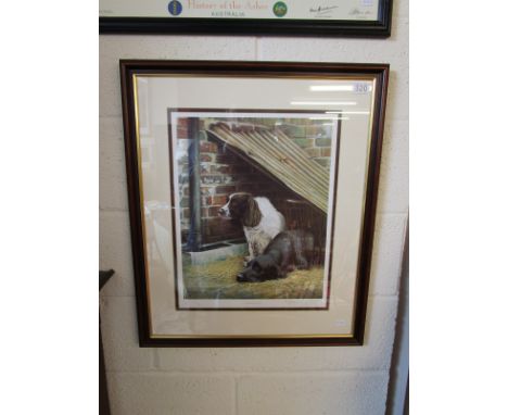 L/E signed print - In the dog house by Nigel Hemming