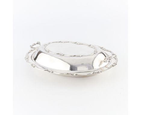Carlo Maria Camusso, Peruvian. Sterling silver serving dish comprised of three parts including cover, base and central divide