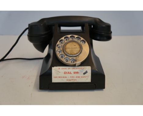 Vintage Bakelite telephone 