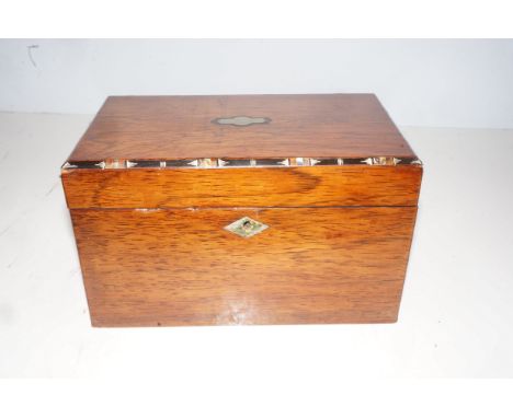 Victorian tea caddy 